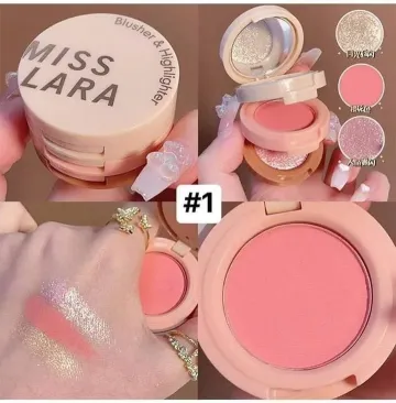 Miss Lara Blush Highlighter 3 in 1 Makeup Palette